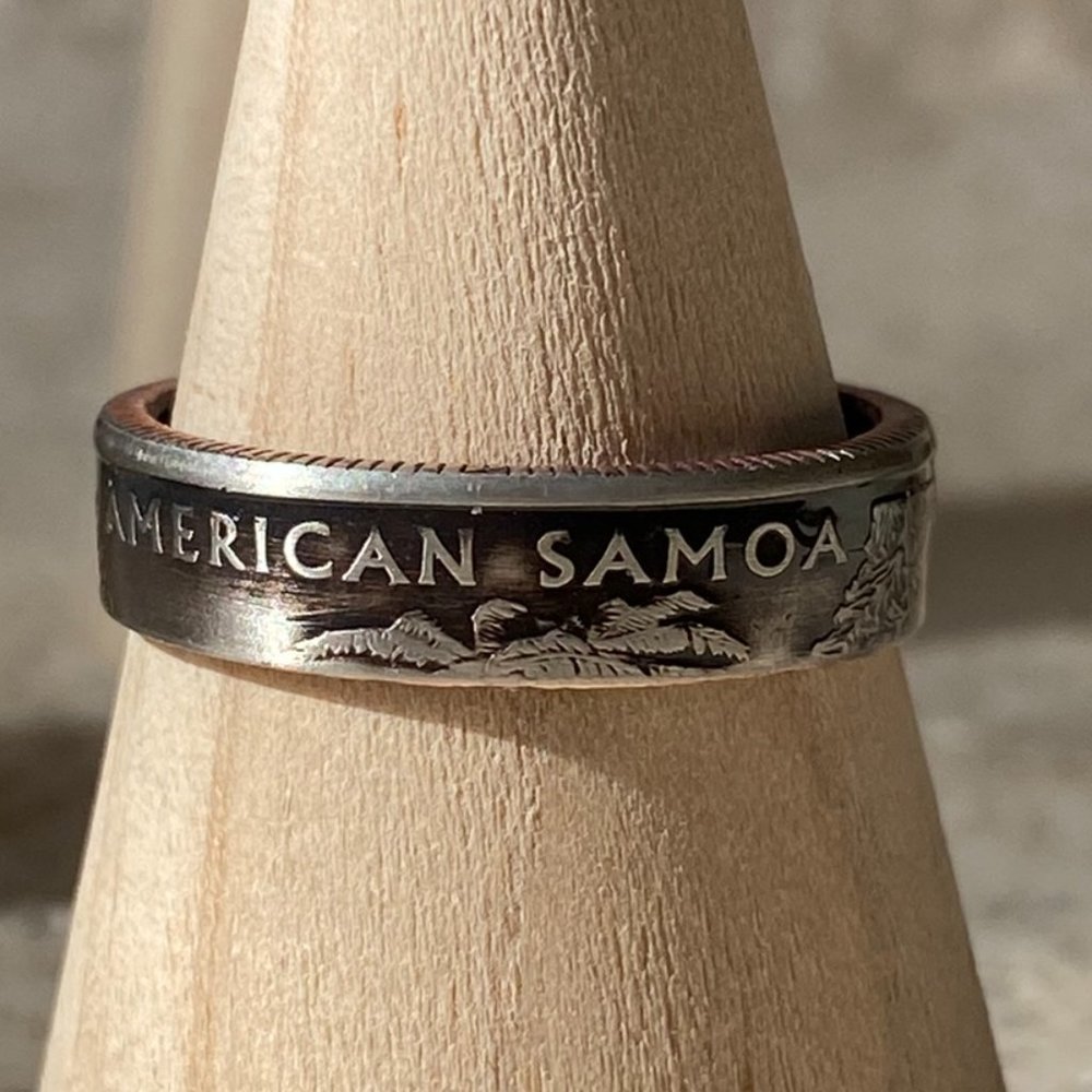 American Samoa Coin Ring